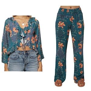 NWOT O’Neill April Top & Johnny Pants Hydro Set Size Small Small Fits Up To M